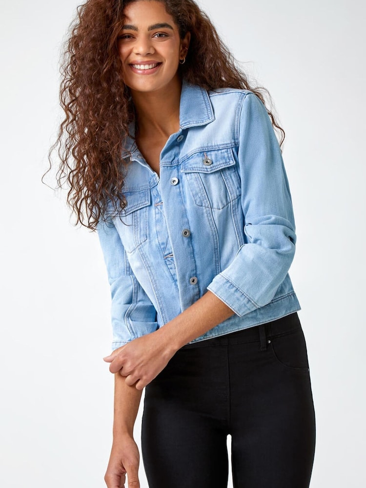 Roman Light Blue Denim Jacket - Image 1 of 5