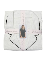 Victoria's Secret Snow Heather Grey Modal Short Pyjamas - Image 4 of 4