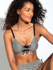 Pour Moi Black Radiance Underwired Rope Top - Image 1 of 5