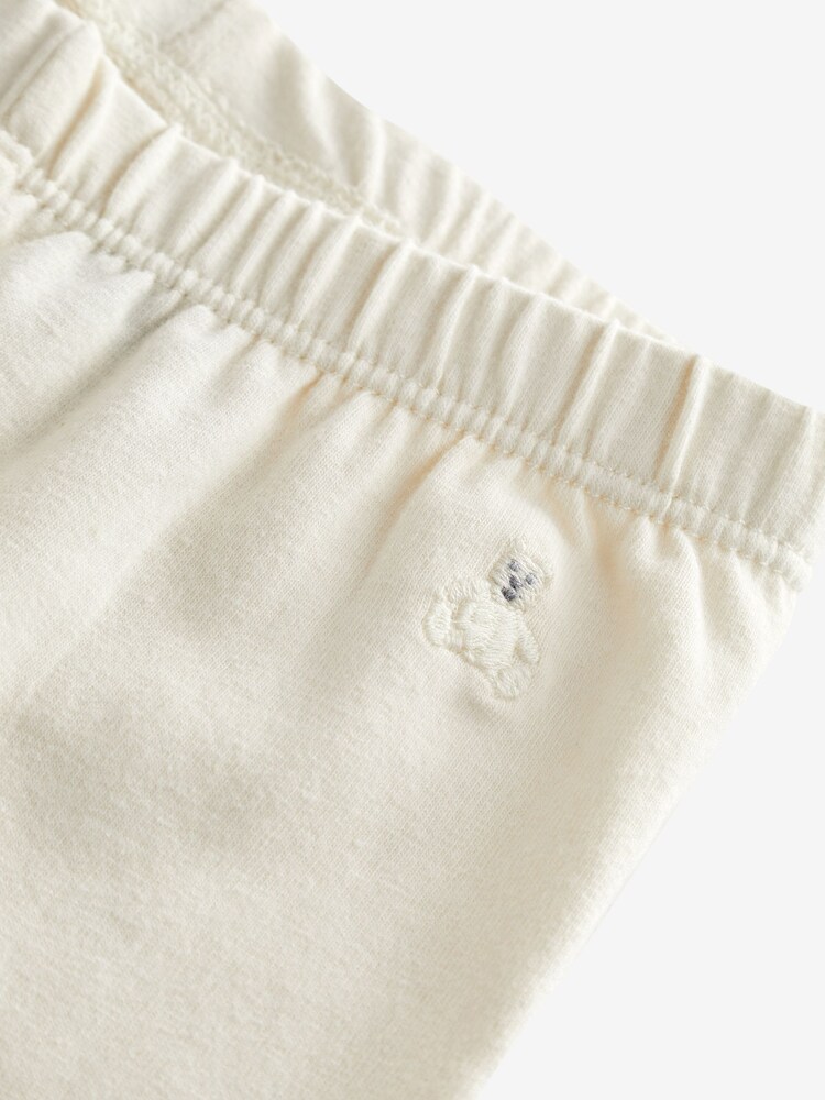 Gap Cream Organic Cotton Ruffle Leggings - Image 3 of 3
