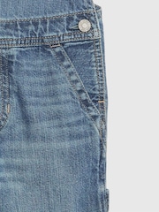 Gap Blue Cotton Denim Dungarees (12mths-6yrs) - Image 3 of 3