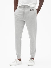 Gap Grey Logo Fleece-Lined Joggers - Image 1 of 3