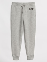 Gap Grey Logo Fleece-Lined Joggers - Image 3 of 3