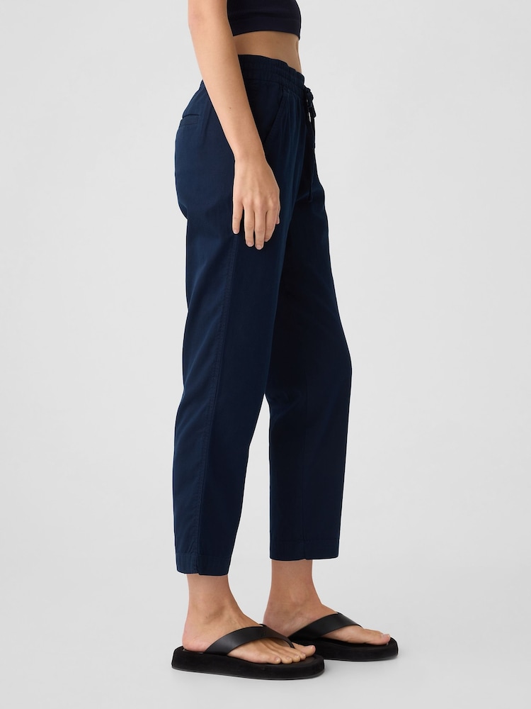 Gap Blue Easy Straight Pull-On Trousers - Image 2 of 6