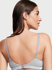 Victoria's Secret Grey Heather Demi Lightly Lined Bra - Image 2 of 3
