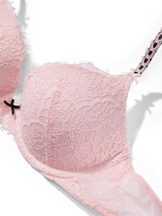Victoria's Secret Angel Pink Lace Push Up Bra - Image 4 of 4