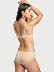 Victoria's Secret Champagne Nude Lace Hipster Knickers - Image 2 of 3