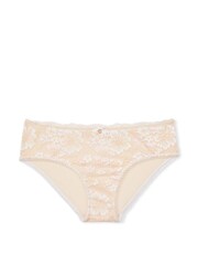 Victoria's Secret Champagne Nude Lace Hipster Knickers - Image 3 of 3