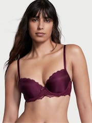 Victoria's Secret Kir Red Lightly Lined Demi Bra - Image 1 of 3
