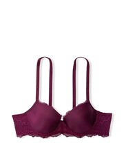 Victoria's Secret Kir Red Lightly Lined Demi Bra - Image 3 of 3