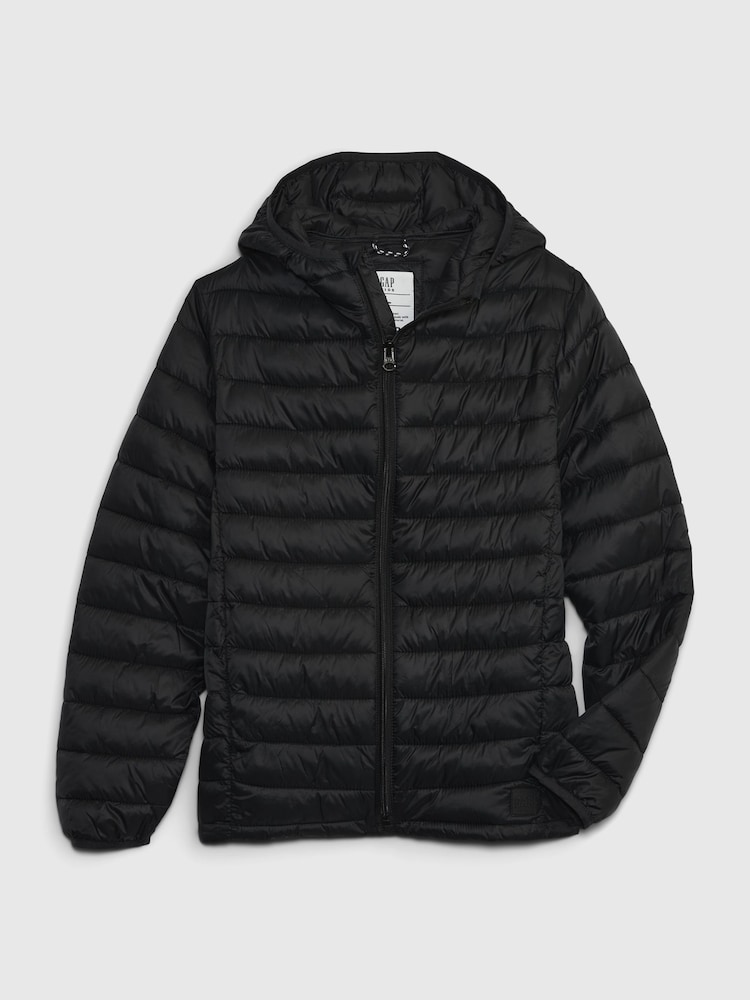 Gap Black Lightweight Puffer Jacket (4-13yrs) - Image 1 of 1