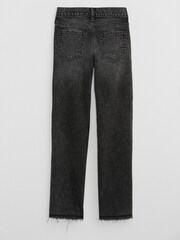 Gap Washed Black Mid Rise Straight Washwell Jeans (5-14yrs) - Image 2 of 4
