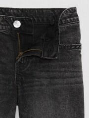Gap Washed Black Mid Rise Straight Washwell Jeans (5-14yrs) - Image 3 of 4