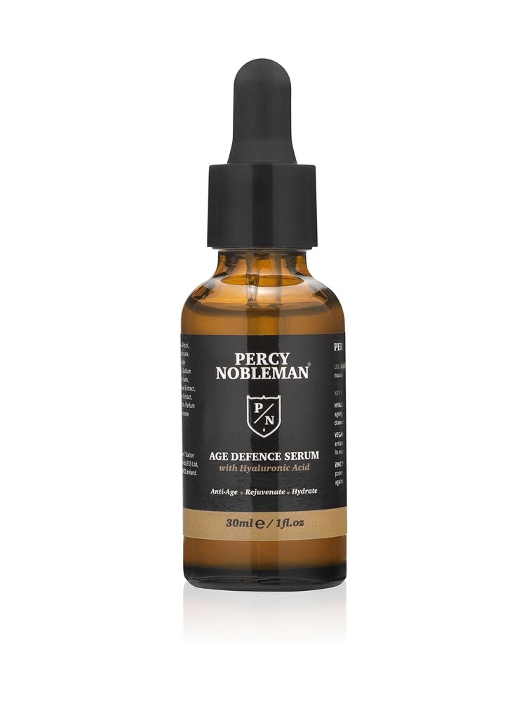Percy Nobleman Age Defence Serum with Hyalruonic Acid 30ml - Image 2 of 3 Percy Nobleman Age Defence Serum with Hyalruonic Acid 30ml - Image 2 of 3
