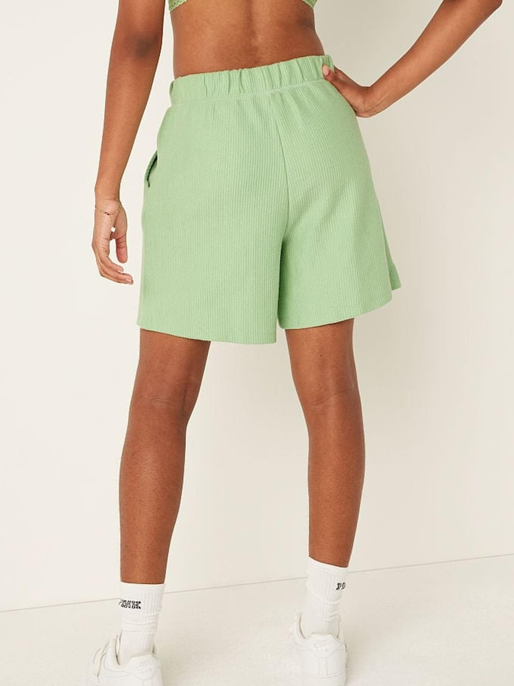 Victoria's Secret PINK Soft Jade Green Lounge High Waist Short - Image 2 of 4