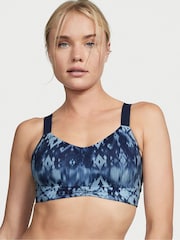 Victoria's Secret IKAT Small Black Smooth Non Wired Sports Bra - Image 1 of 1