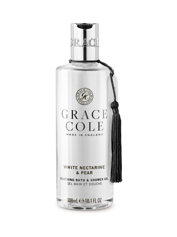 Grace Cole White Nectarine & Pear Bath & Shower Gel 300ml - Image 1 of 3