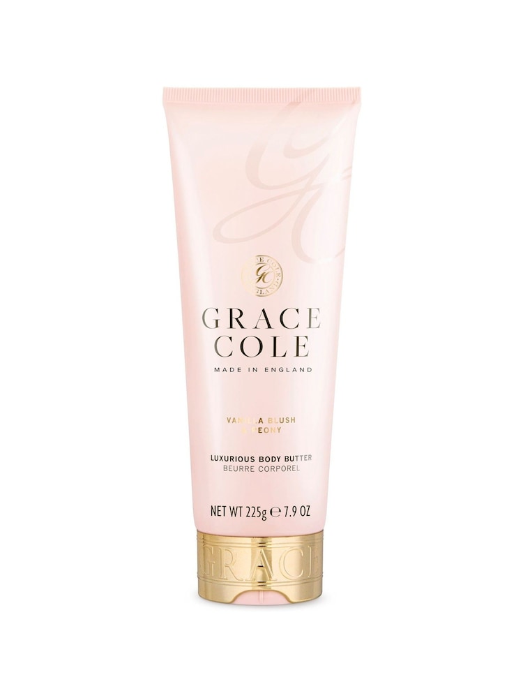 Grace Cole Vanilla Blush & Peony Body Butter 225g - Image 1 of 1