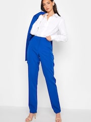 Long Tall Sally Blue Scuba Slim Leg Trouser - Image 2 of 4