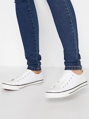 Белый - Низкие парусиновые кеды Long Tall Sally - Image 2 of 5