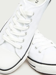 Белый - Низкие парусиновые кеды Long Tall Sally - Image 4 of 5