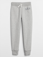 Gap Grey Vintage Logo Fleece-Lined Joggers (4-13yrs) - Image 6 of 6