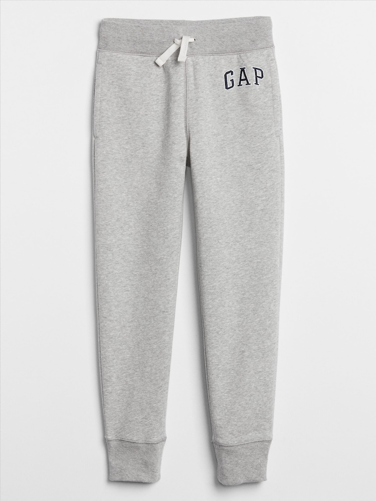 Gap Grey Vintage Logo Fleece-Lined Joggers (4-13yrs) - Image 6 of 6