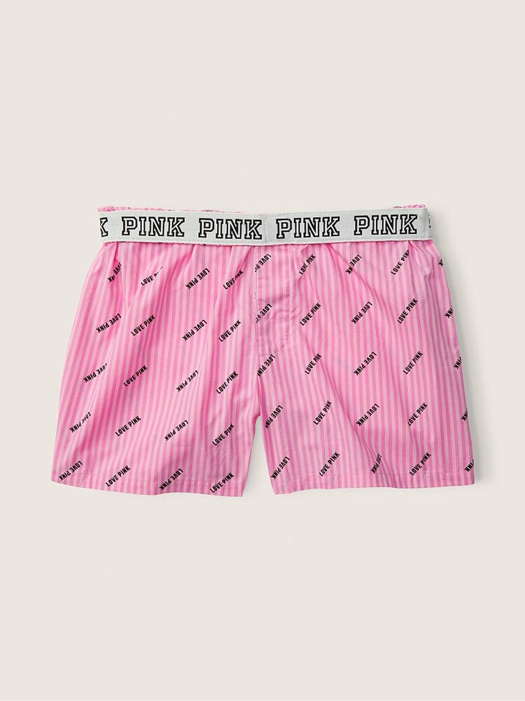 Victoria's Secret PINK Flannel Boxy Pajama Shorts - Image 4 of 4 Victoria's Secret PINK Flannel Boxy Pajama Shorts - Image 4 of 4