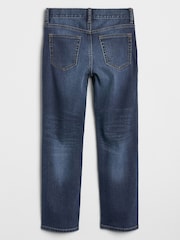 Gap Mid Wash Blue Straight Fit Stretch Jeans (5-13yrs) - Image 3 of 5