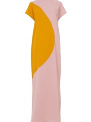 leem Pink Contrast Circle Panel Dress - Image 5 of 5