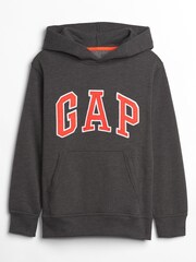 Gap Gray Logo Hoodie (4-13yrs) - Image 2 of 2
