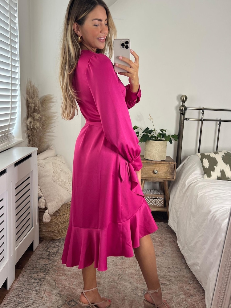 Платье миди с запахом Style Cheat Charlotte - Image 2 of 4
