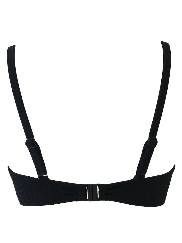 Pour Moi Black Cali Recycled Underwired Padded Top - Image 5 of 5 Pour Moi Black Cali Recycled Underwired Padded Top - Image 5 of 5