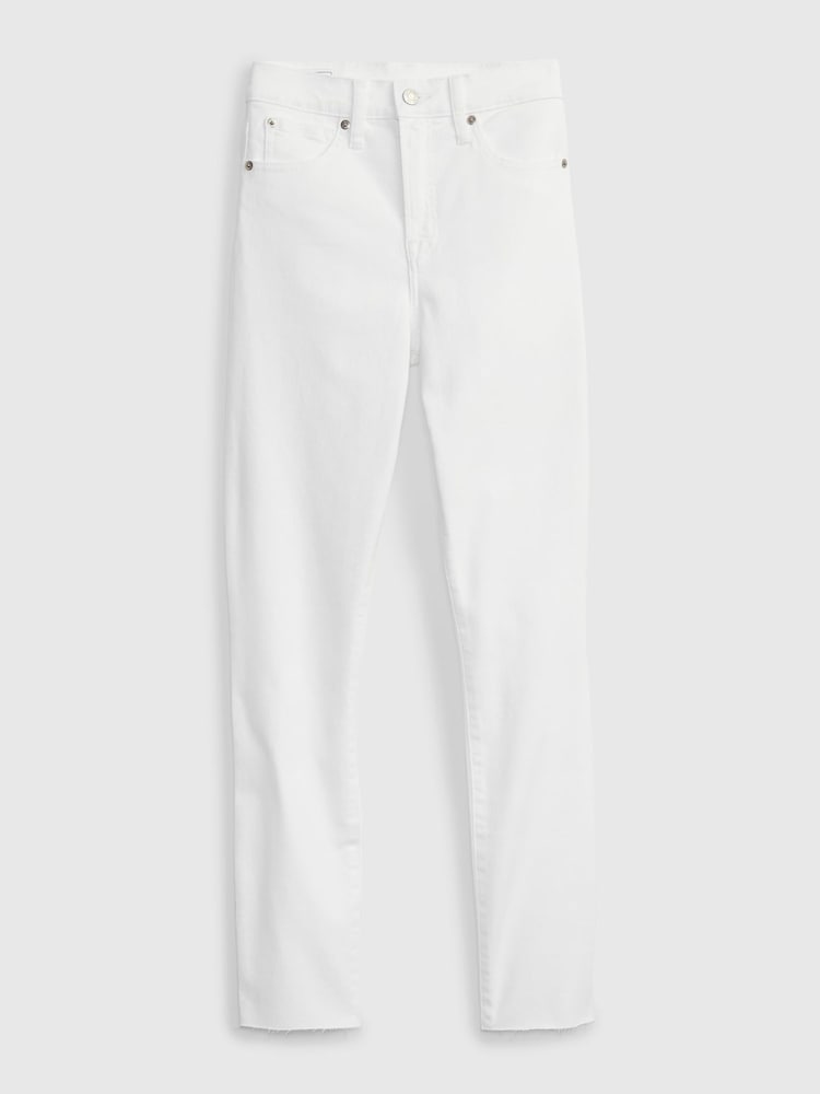 Gap White High Rise True Skinny Jeans - Image 5 of 5