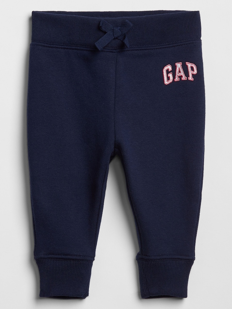 Gap Blue Logo Fleece Joggers (Newborn - 5yrs) - Image 1 of 1