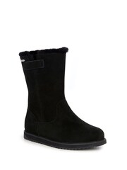 EMU Australia Black Waterproof Suede Calf Boot With Sheepskin Lining - Image 3 of 5