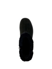 EMU Australia Black Waterproof Suede Calf Boot With Sheepskin Lining - Image 5 of 5