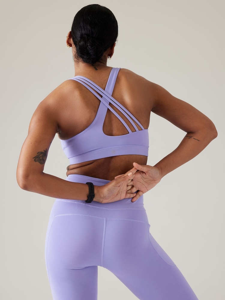 Athleta Purple Train Free Medium Impact Sports Bra - Image 5 of 5 Athleta Purple Train Free Medium Impact Sports Bra - Image 5 of 5