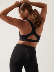 Athleta Black D-DD+ Ultimate Medium Impact Sports Bra - Image 4 of 5