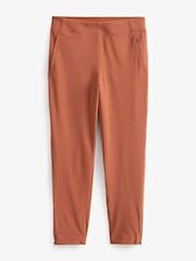 Athleta Brown Brooklyn Mid Rise Featherweight Joggers - Image 1 of 3
