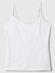 Gap White Fitted Adjustable Strappy Top - Image 7 of 7