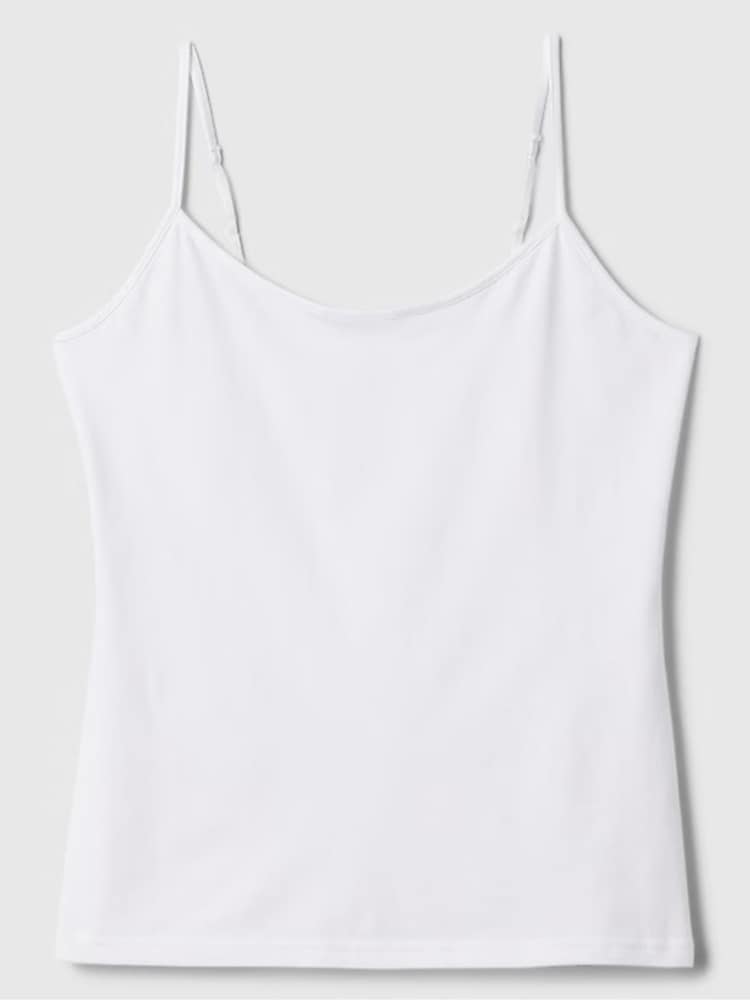 Gap White Fitted Adjustable Strappy Top - Image 7 of 7