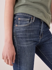 Medium indigoblauw - Gap skinny jeans met stretch en hoge taille - Image 6 of 6