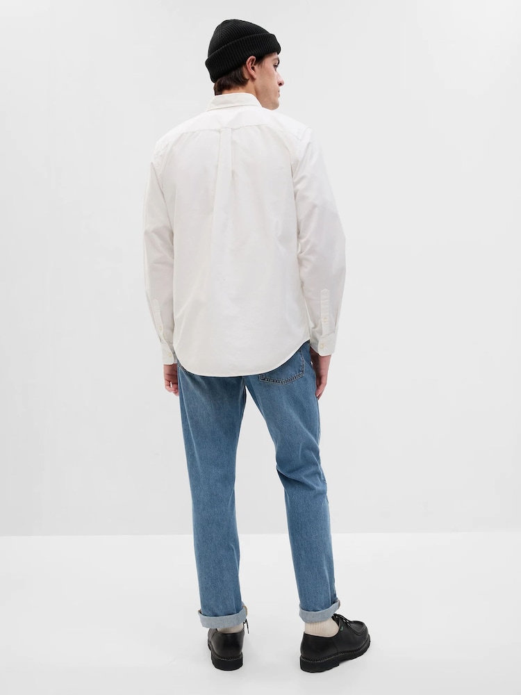 Gap Mid Blue Straight Fit Jeans - Image 2 of 3 Gap Mid Blue Straight Fit Jeans - Image 2 of 3