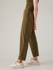Athleta Brown Brooklyn Mid Rise Featherweight Ankle Trousers - Image 3 of 5