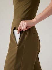 Athleta Brown Brooklyn Mid Rise Featherweight Ankle Trousers - Image 5 of 5