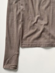 Athleta Brown Ascent Seamless Top - Image 5 of 5