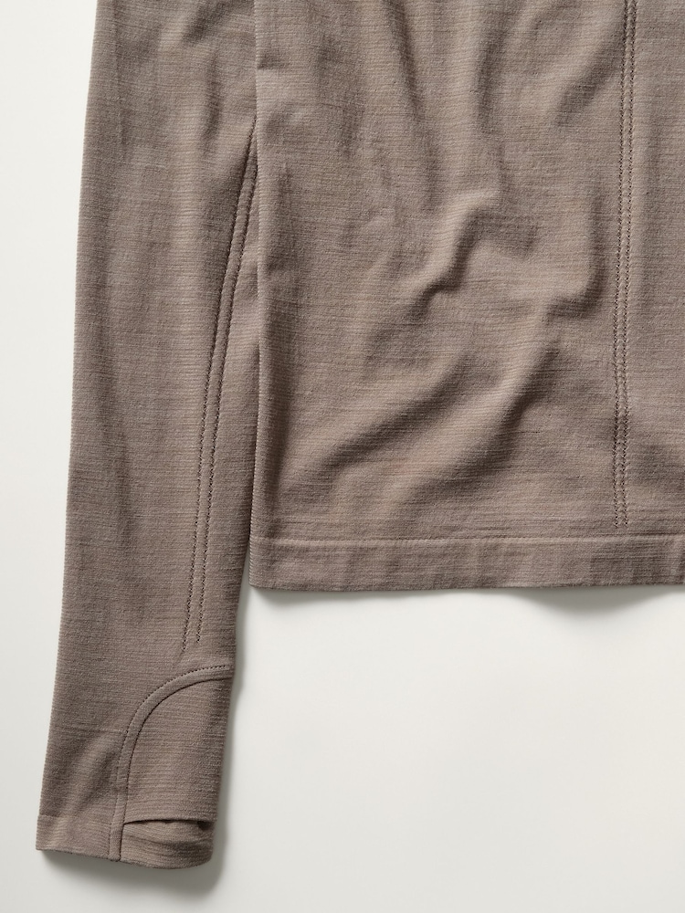 Athleta Brown Ascent Seamless Top - Image 5 of 5