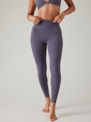 Athleta Purple Elation Rib Mix Leggings - Image 1 of 5