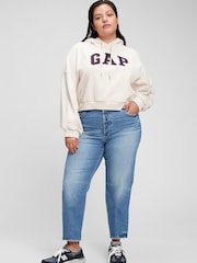 Gap Light Blue High Waisted Cheeky Straight Jeans - Image 4 of 5